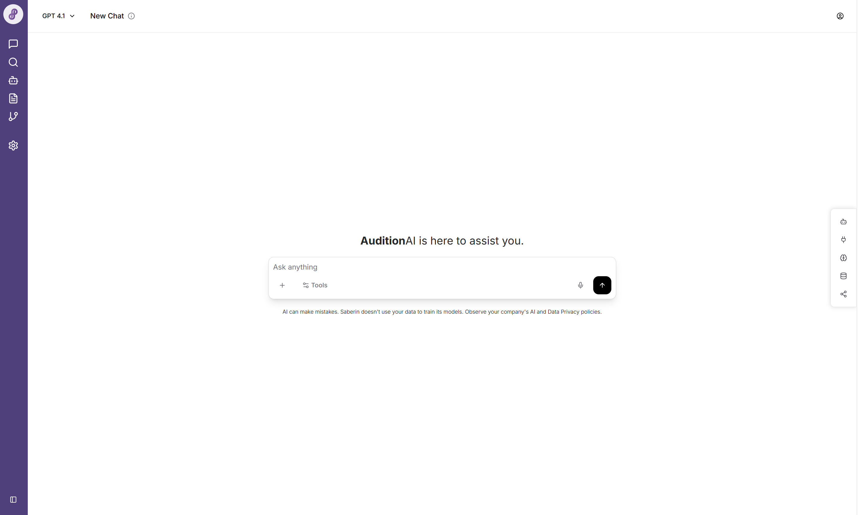 Audition AI Screenshot